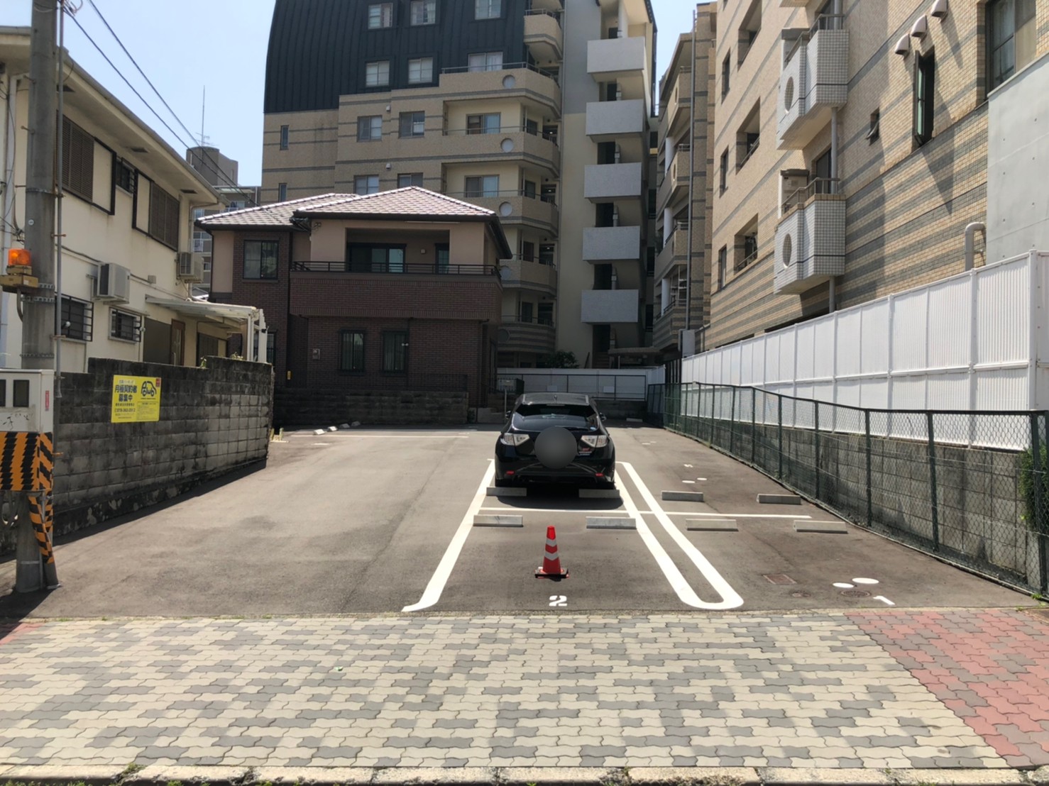 【月極駐車場 神戸市中央区下山手通】花隈パーキング