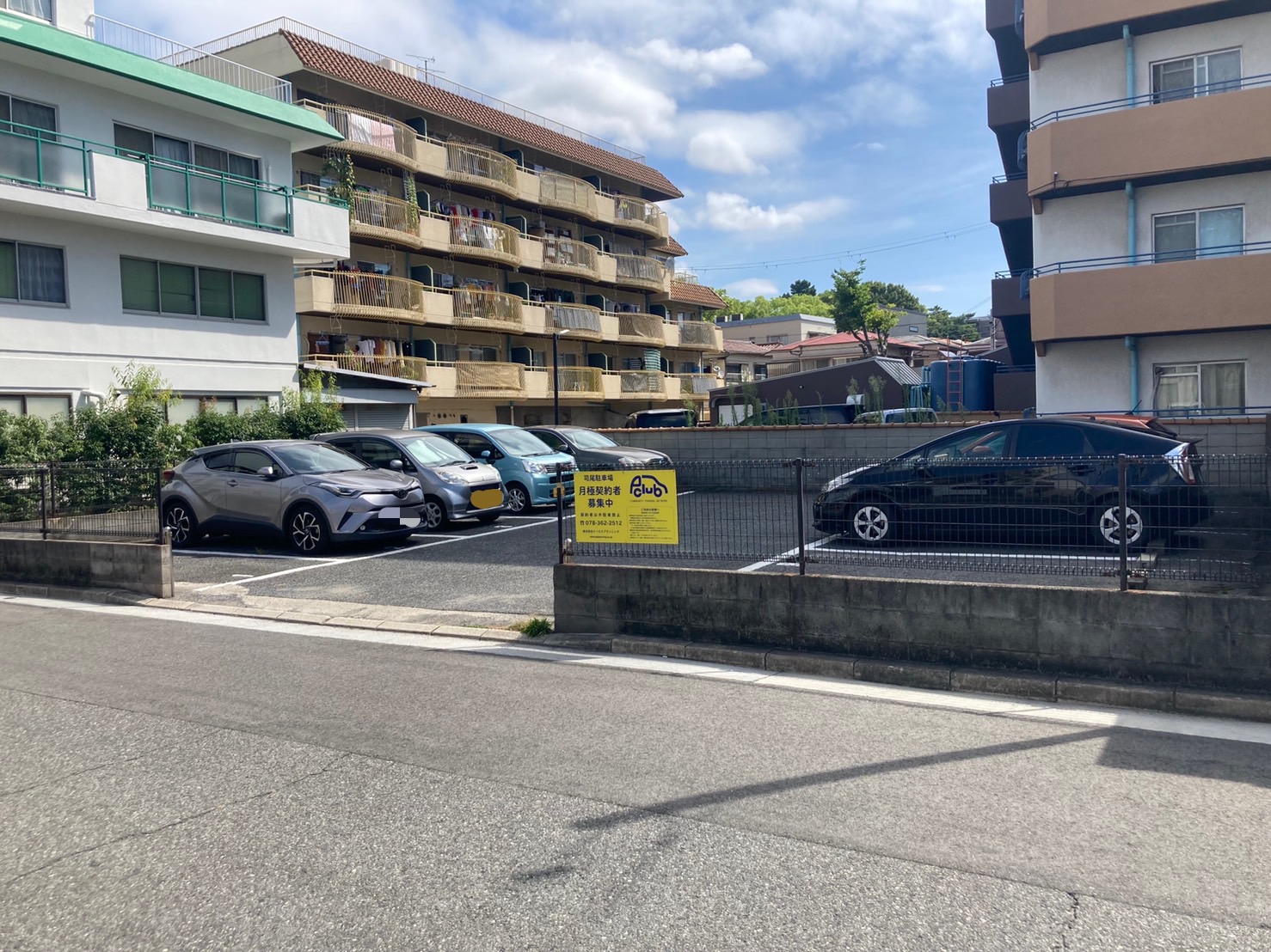 【月極駐車場 神戸市東灘区深江南町】司尾駐車場