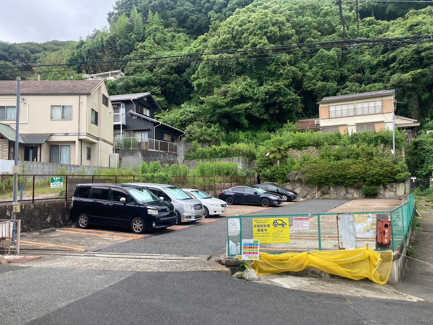 【月極駐車場 神戸市長田区西山町】金澤モータープール(長田区西山町)