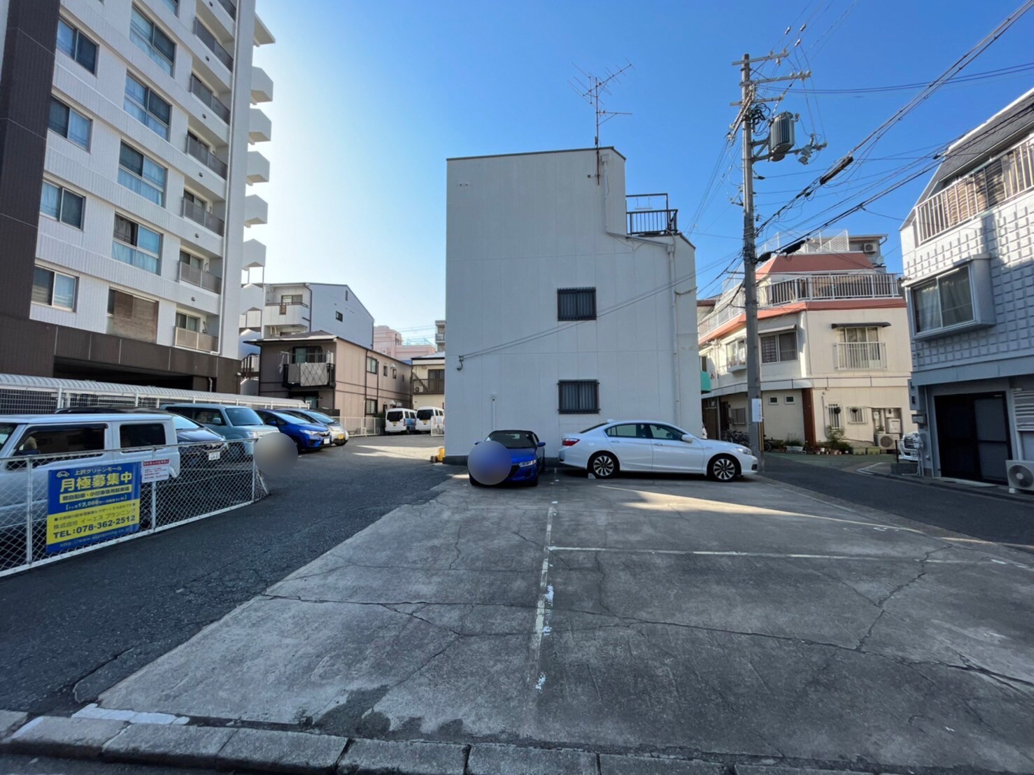 【月極駐車場 神戸市兵庫区上沢通】上沢グリーンモール